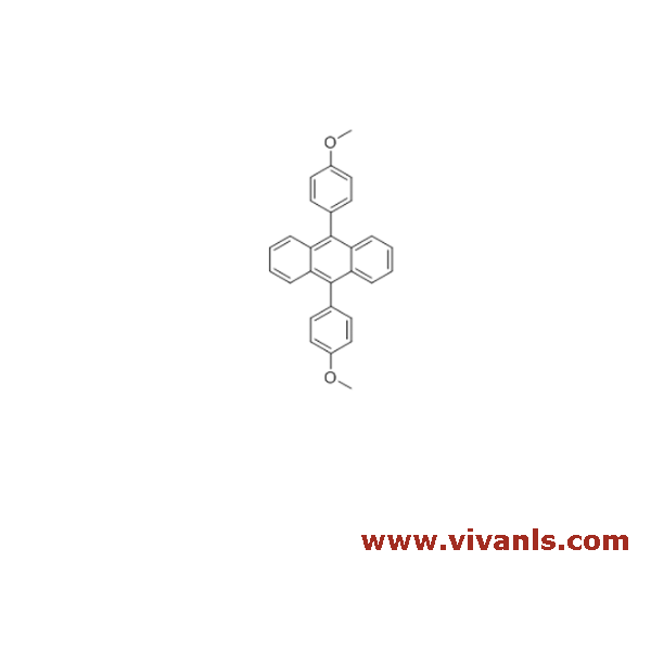Customized Research Chemicals-9, 10-Bis(4-methoxyphenyl)anthracene-1655122254.png